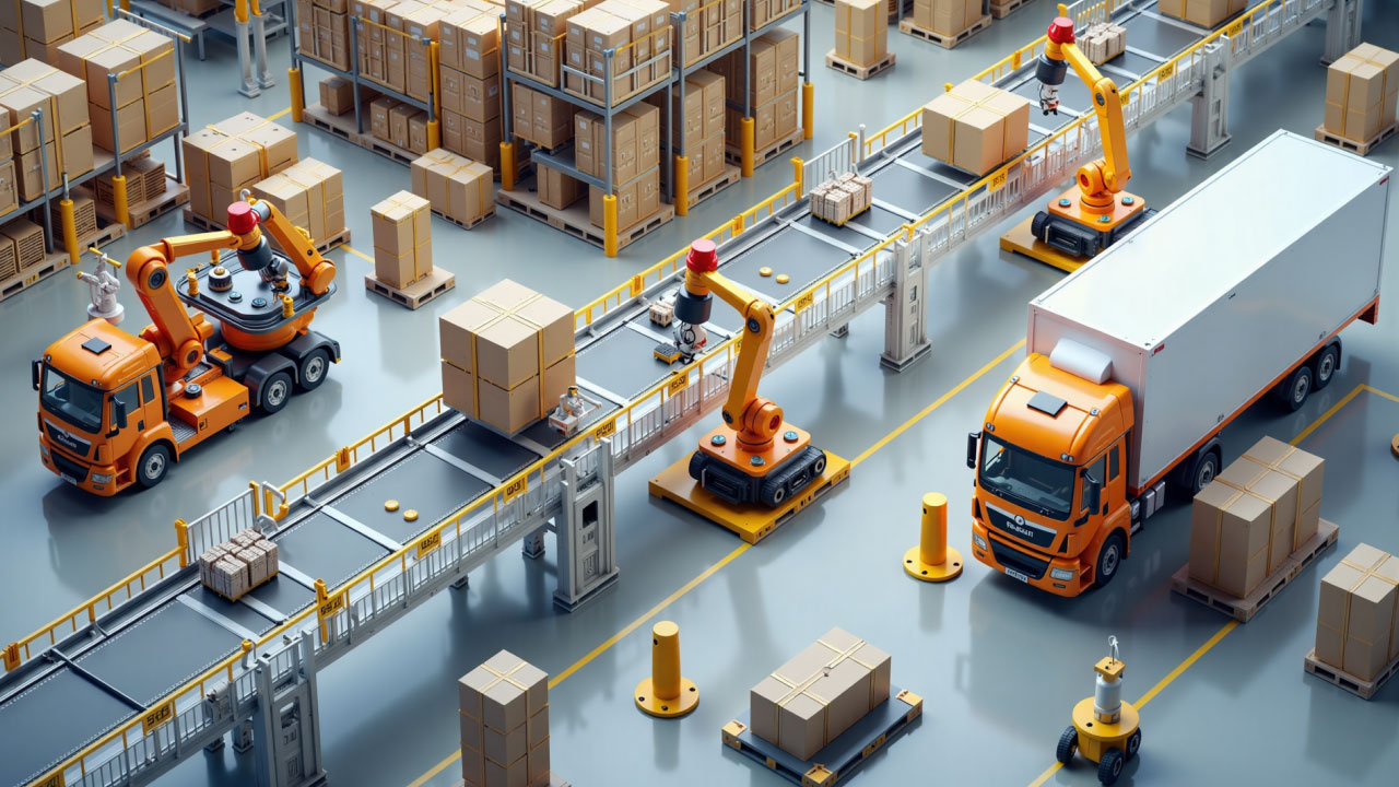 智慧仓库动画总结