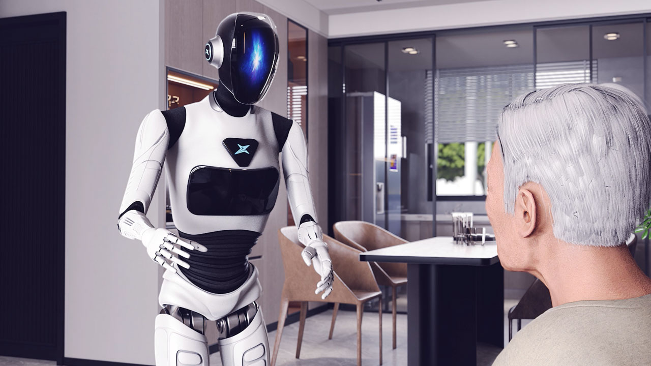 机器人引导示范