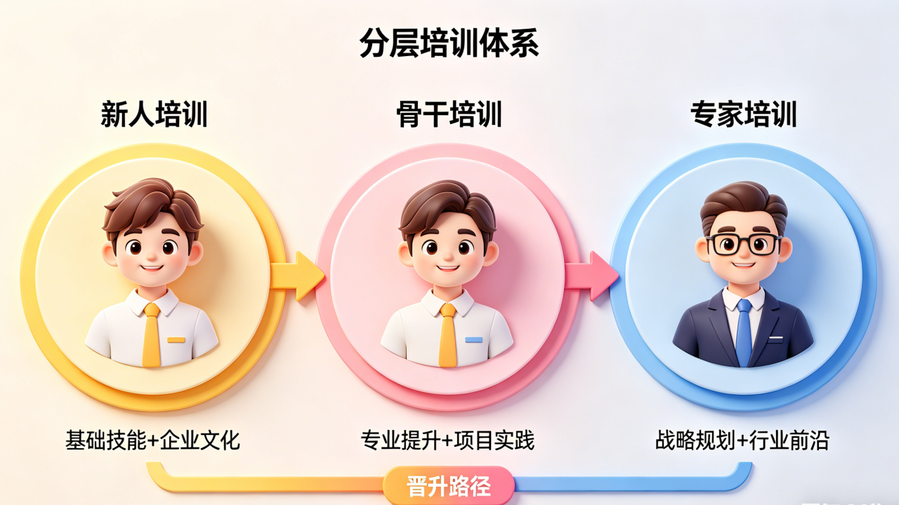 分层培训体系