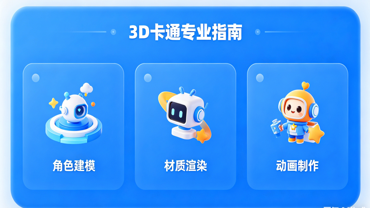 3d卡通指南