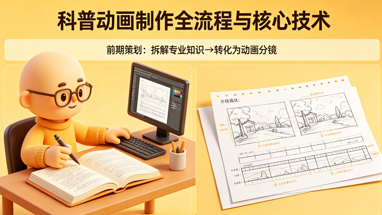 科普动画制作流程